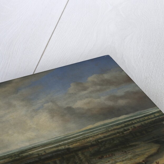 An Extensive Landscape with a Hawking Party, c. 1670 by Philips de Koninck