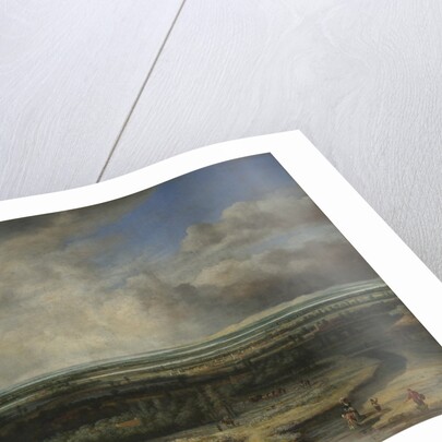 An Extensive Landscape with a Hawking Party, c. 1670 by Philips de Koninck