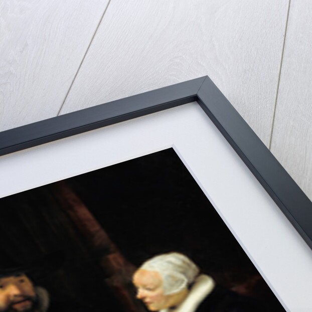 The Mennonite Preacher Anslo and his Wife, 1641 by Rembrandt van Rhijn