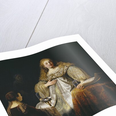 Judith at the banquet of Holofernes, 1634 by Rembrandt van Rhijn