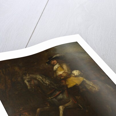 Portrait of Frederick Rihel on Horseback, ca 1663 by Rembrandt van Rhijn