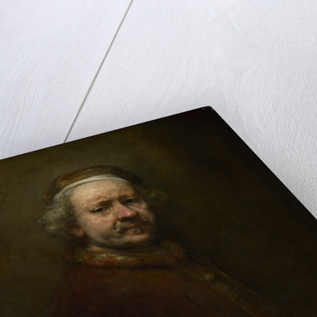 Self Portrait at the Age of 63 by Rembrandt (Rembrandt van Rijn)