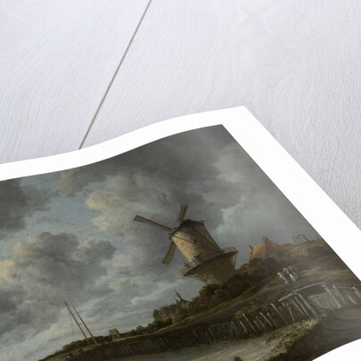The mill at Wijk bij Duurstede, c. 1670 by Jacob Isaacksz van Ruisdael