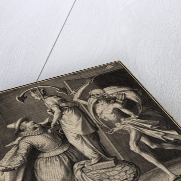Death with an Arrow About to Strike the Man Down, 1609 by Willem van Swanenburgh