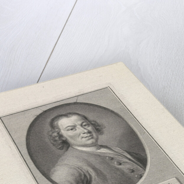 Portrait of the Composer Anton Wilhelm Solnitz, c. 1750 by Pieter Tanjé