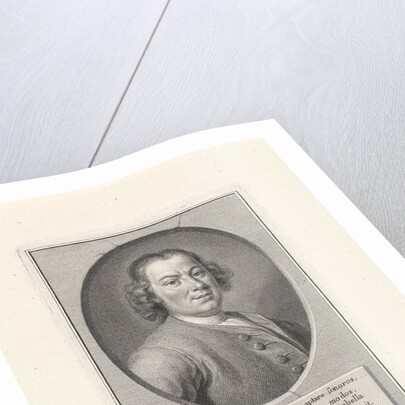 Portrait of the Composer Anton Wilhelm Solnitz, c. 1750 by Pieter Tanjé