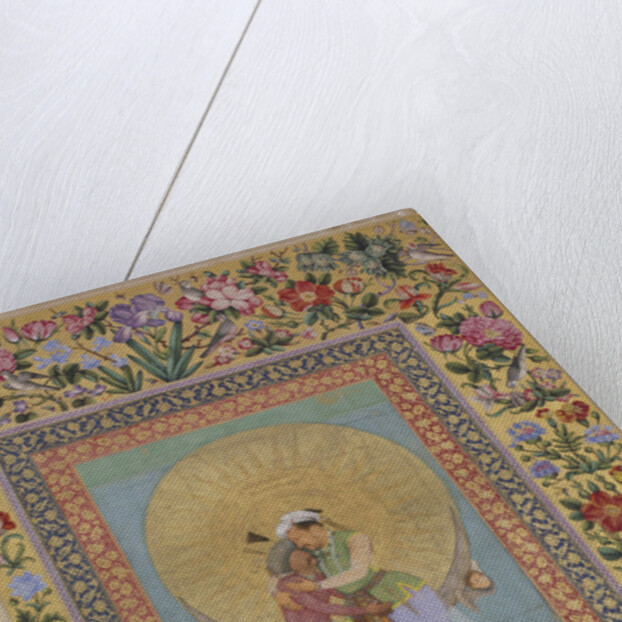 Jahangirs Dream. Abbas I, Shah of Persia (left) and Jahangir, Emperor of India, c. 1620 by Abu al-Hasan