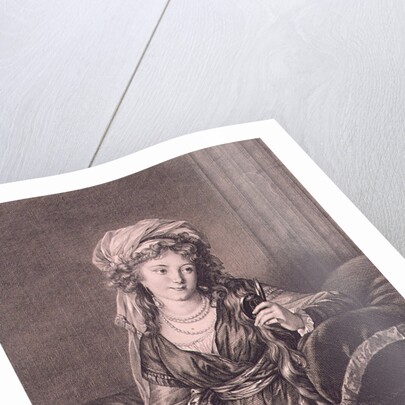 Portrait of Countess Yekaterina Skavronskaya, née von Engelhardt, 1791 by Guglielmo Morghen