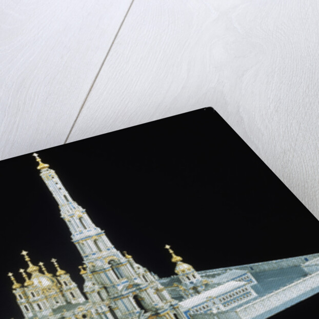 Model of Smolny Convent of the Resurrection in St. Petersburg, 1750?1756 by Bartolomeo Francesco Rastrelli