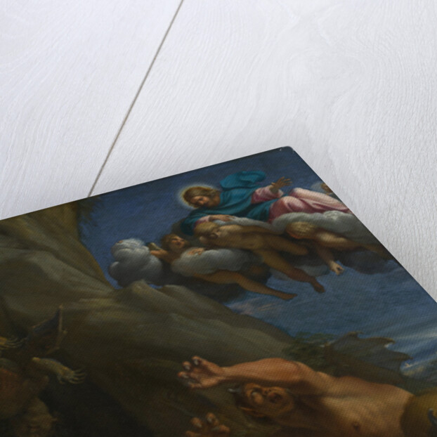 Christ appearing to Saint Anthony Abbot during his Temptation, c. 1598 by Annibale Carracci