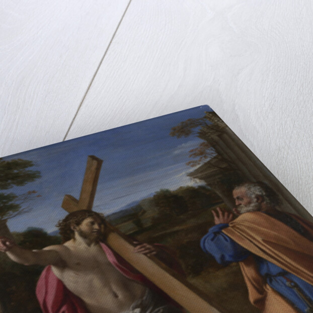 Christ appearing to Saint Peter on the Appian Way (Domine, Quo Vadis?), ca 1602 by Annibale Carracci