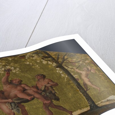 Silenus gathering Grapes, c. 1598 by Annibale Carracci