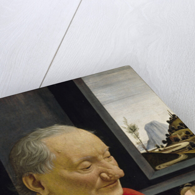 An Old Man and His Grandson, 1488 by Domenico Ghirlandaio