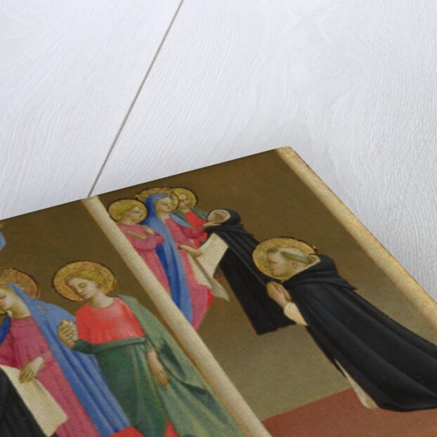 The Vision of the Dominican Habit, ca 1435 by Fra Giovanni Angelico