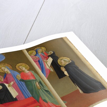 The Vision of the Dominican Habit, ca 1435 by Fra Giovanni Angelico