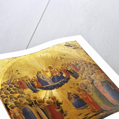 The Coronation of the Virgin, 1434-1435 by Fra Giovanni da Fiesole Angelico