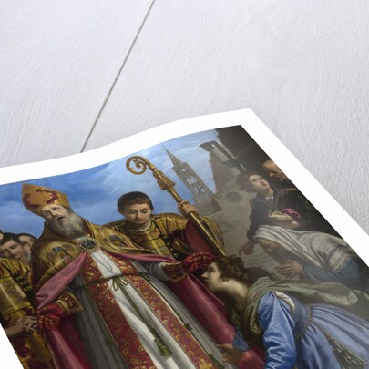 Saint Zenobius revives a Dead Boy, c. 1615 by Giovanni Bilivert