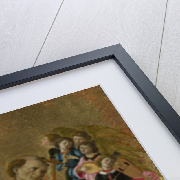 Saint Francis of Assisi with Angels, ca 1475 by Sandro Botticelli