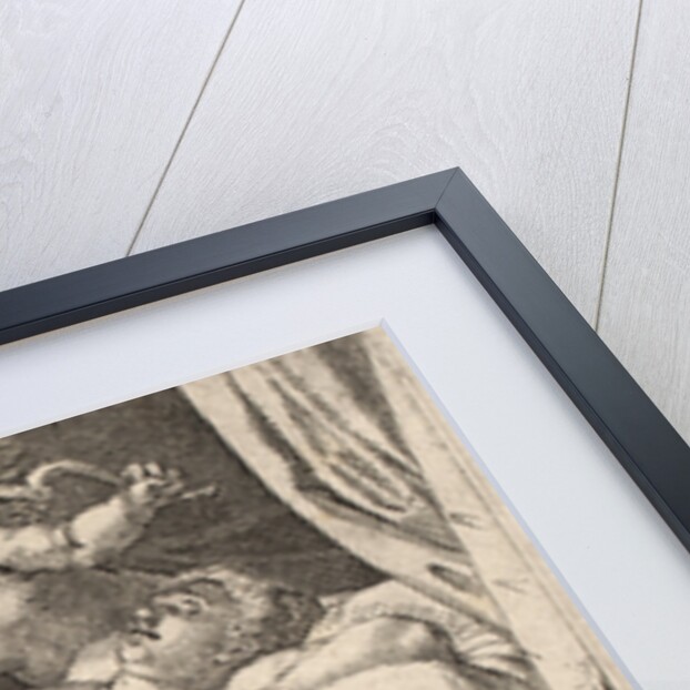 Satyr and Nymph by Agostino Carracci