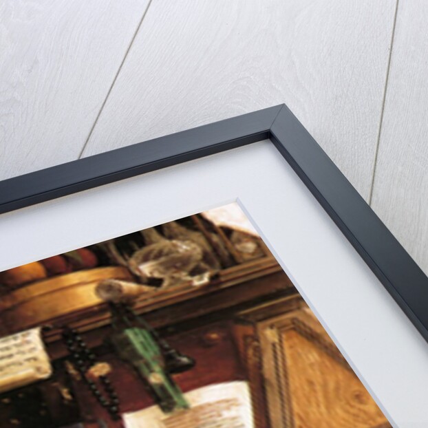 Saint Jerome in his Study (Detail), 1480 by Domenico Ghirlandaio