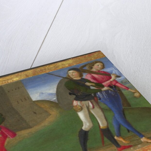 Legend of Saints Justus and Clement of Volterra, ca 1479 by Domenico Ghirlandaio