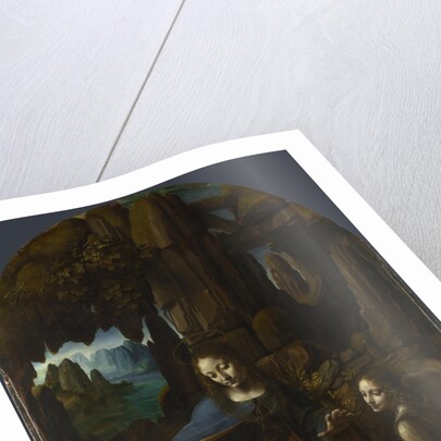 The Virgin of the Rocks, Between 1492 and 1508 by Leonardo da Vinci