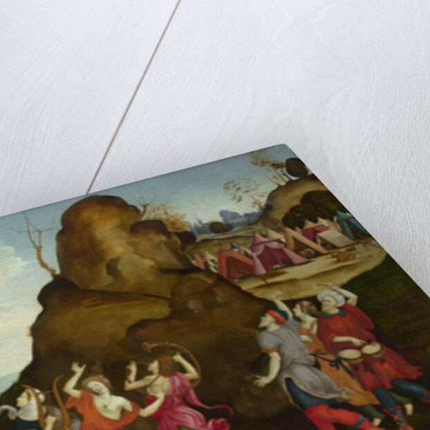 The Worship of the Egyptian Bull God, Apis, c. 1500 by Filippino Lippi