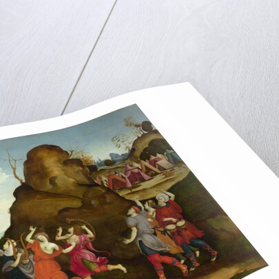 The Worship of the Egyptian Bull God, Apis, c. 1500 by Filippino Lippi