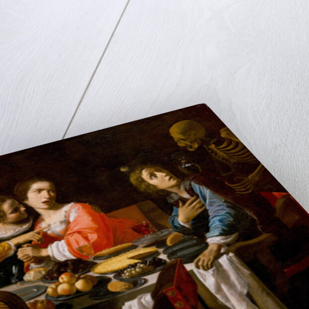 Death Comes to the Banquet Table (Memento Mori), c. 1635 by Giovanni Martinelli