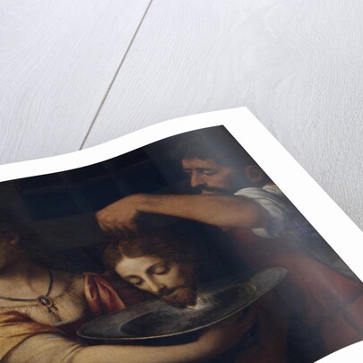 Salome receives the Head of John the Baptist by Bernardino Luini