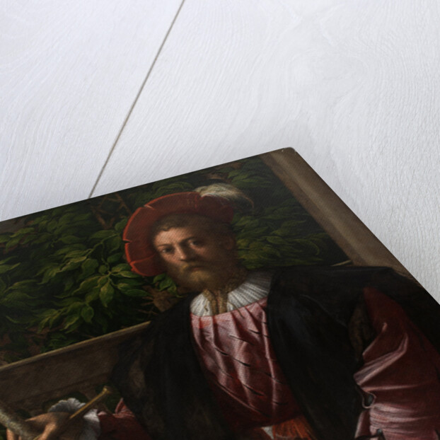 Portrait of Lorenzo Cybo Malaspina, 1523 by Parmigianino