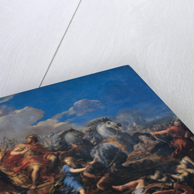 The Battle of Alexander Versus Darius, 1644-1655 by Pietro da Cortona