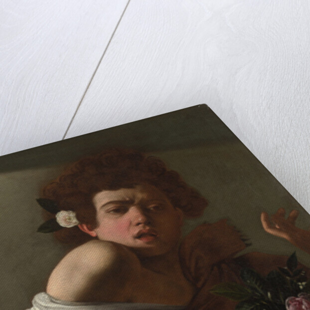 Boy bitten by a Lizard, ca 1595 by Michelangelo Caravaggio