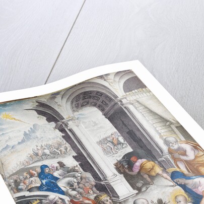 The Adoration of the Magi by Giulio Clovio