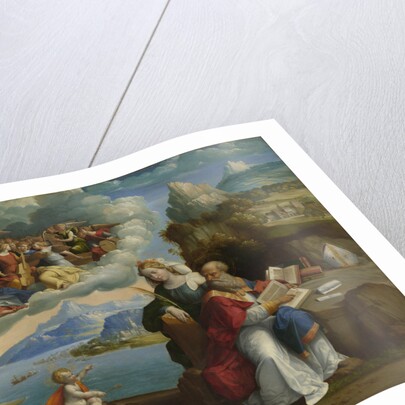 The Vision of Saint Augustine, c. 1520 by Benvenuto Tisi da Garofalo