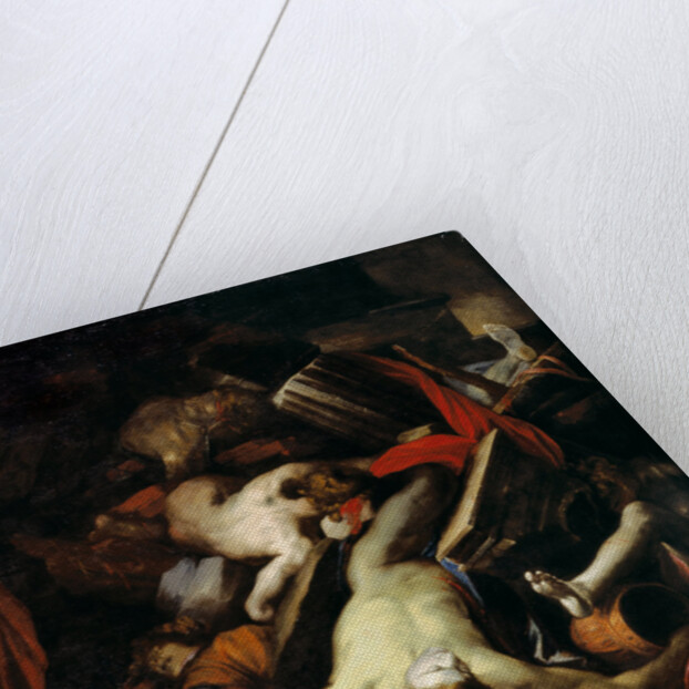 Job and His Children, c. 1650 by Domenico Piola