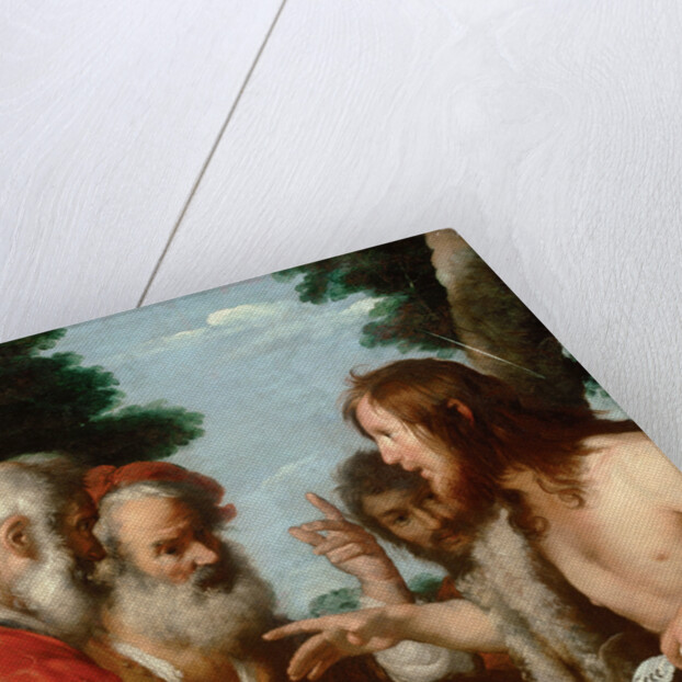 The Sermon of Saint John the Baptist, c. 1644 by Bernardo Strozzi