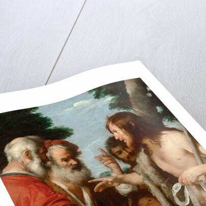 The Sermon of Saint John the Baptist, c. 1644 by Bernardo Strozzi