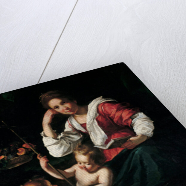 Virgin and child with John the Baptist as a Boy, c. 1620 by Bernardo Strozzi