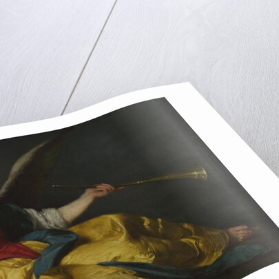 A Personification of Fame, c. 1635 by Bernardo Strozzi