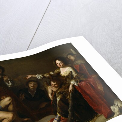 Hercules and Omphale, c. 1640 by Bernardo Cavallino