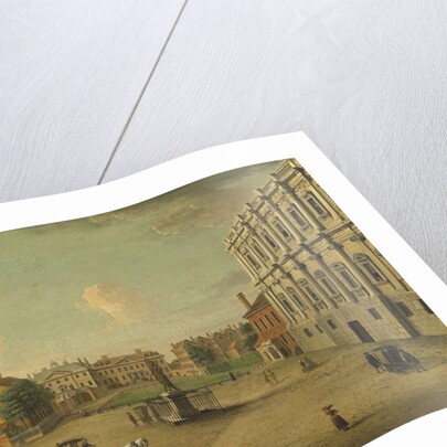 Four views of London: The Privy Garden, Whitehall by Antonio Joli