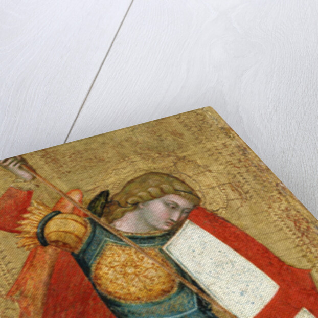 Saint Michael and the Dragon, 14th century by Anonymous
