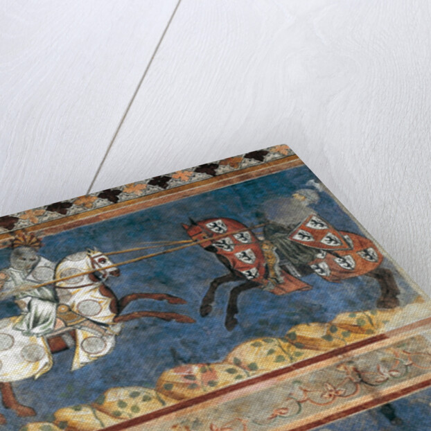 Tournament and Hunting Scenes, 1289 by Azzo di Masetto