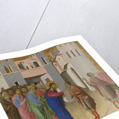 The Healing of the Man born Blind, ca 1308-1311 by Duccio di Buoninsegna