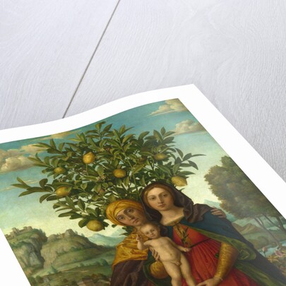 The Virgin and Child with Saint Anne, ca 1510-1520 by Girolamo dai Libri
