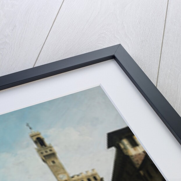 The Piazza della Signoria in Florence, 1742 by Bernardo Bellotto