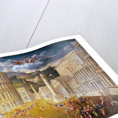 Fighting gladiators, c. 1560 by Paris Bordone