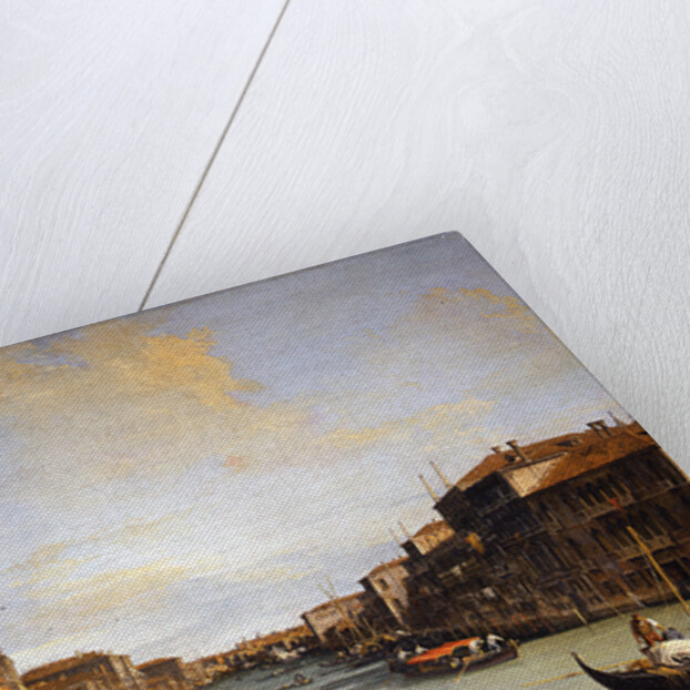 View of the Grand Canal, 1726-1728 by Canaletto