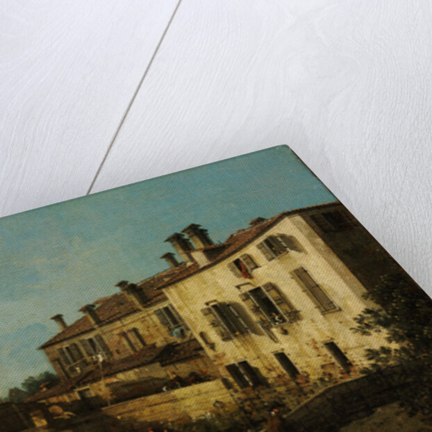 Lock near Dolo, 1776 by Canaletto